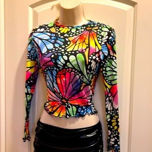 New, long sleeve Festival Top